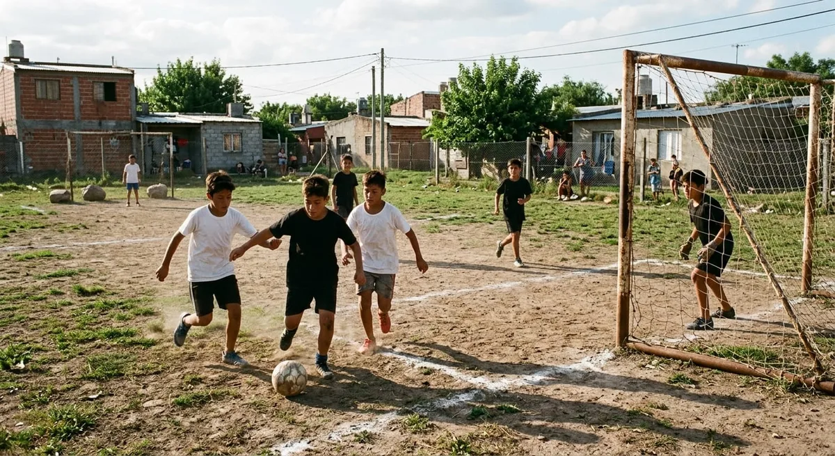 Ofrecen alojamiento, comida y Wi-Fi: buscan voluntarios para entrenar a un equipo de fútbol infantil en Córdoba