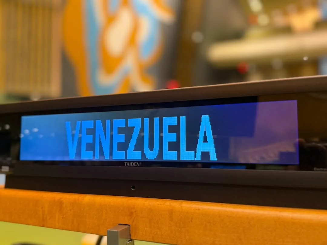 Venezuela "sigue abriendo caminos de diálogo", asegura Delcy Rodríguez desde Nueva York