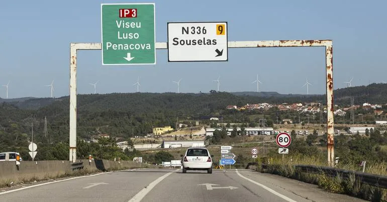 Tondela. IP3 cortado nas noites de quarta, quinta e sexta