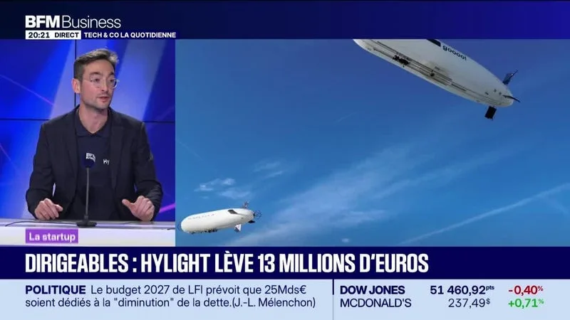 Martin Bocken (Hylight) : Dirigeables, Hylight lève treize millions d’euros - 14/10