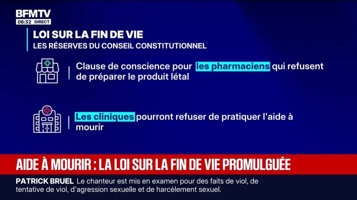 Aide à mourir la loi sur la fin de vie promulguée après des années de débats