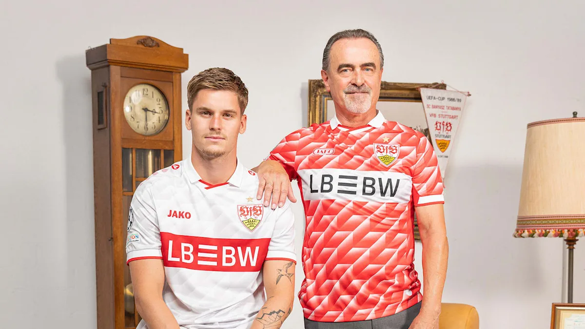 Trikot erinnert an Fans aus der DDR - Stuttgart im Retro-Look in der Champions League