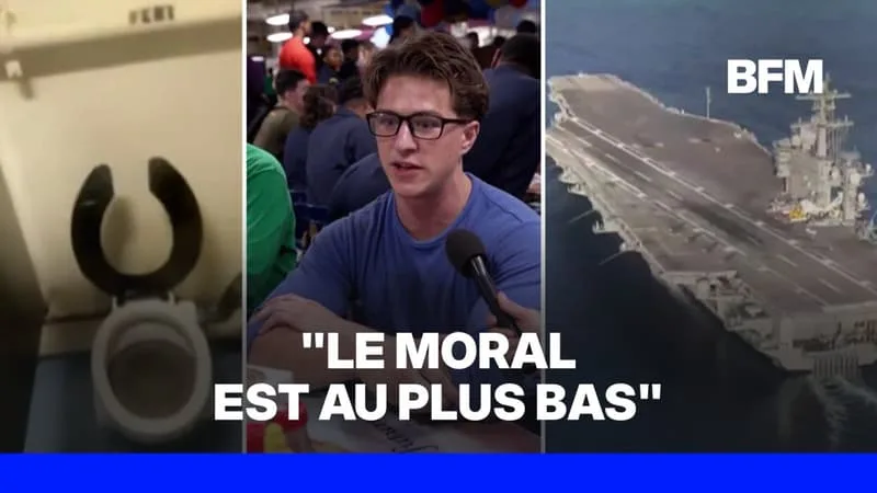 En mer depuis plus de 200 jours, les soldats à bord du porte-avions USS Lincoln n'en peuvent plus