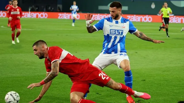 DFB-Pokal: Rostock ohne Chance: Neuer Stuttgart-Stürmer trifft drei Mal