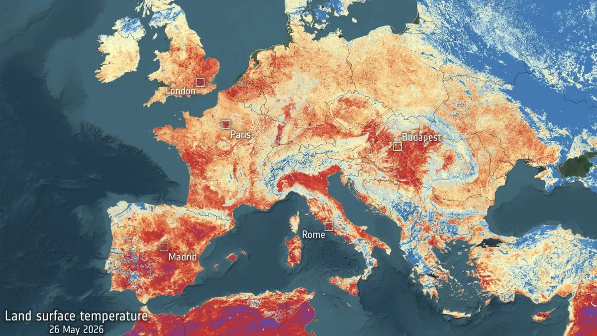 La cresta africana: el fenómeno que impactará de lleno en España y nos dejará temperaturas cercanas a los 40 ºC