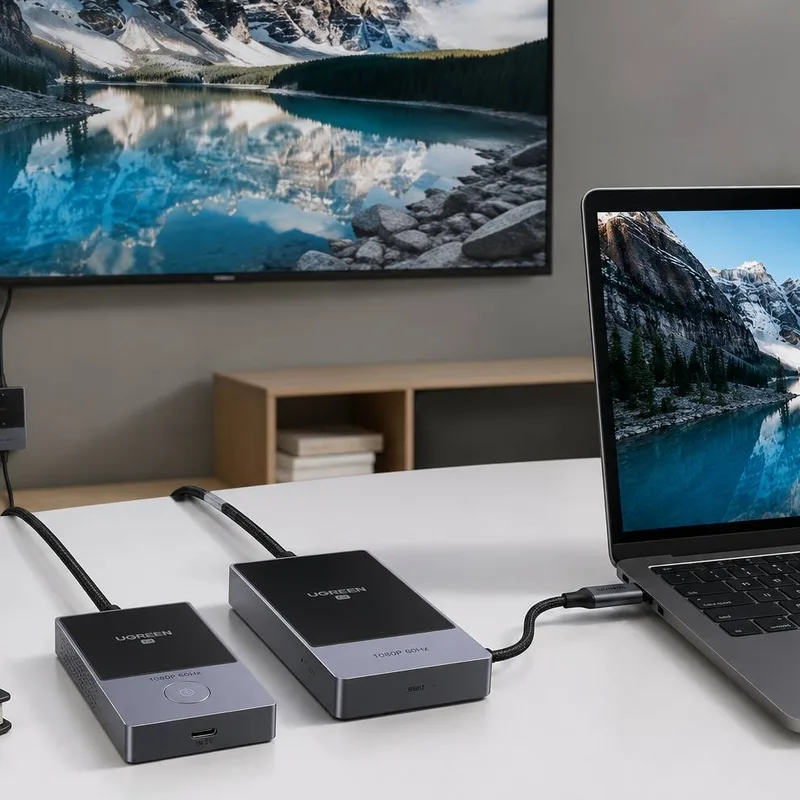 Actualité : Offre à durée limitée - L'émetteur et récepteur HDMI sans fil USB-C Ugreen baisse de 30 €