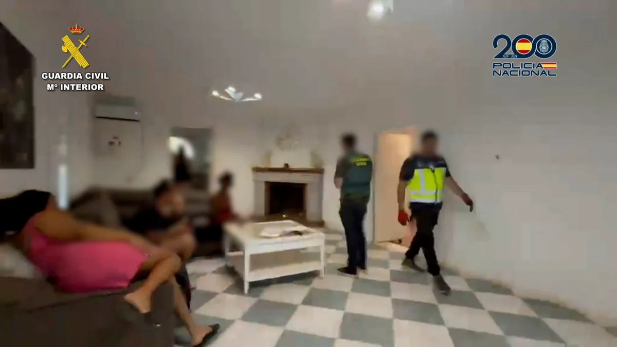 15 detenidos por explotar sexualmente a mujeres colombianas y venezolanas en España