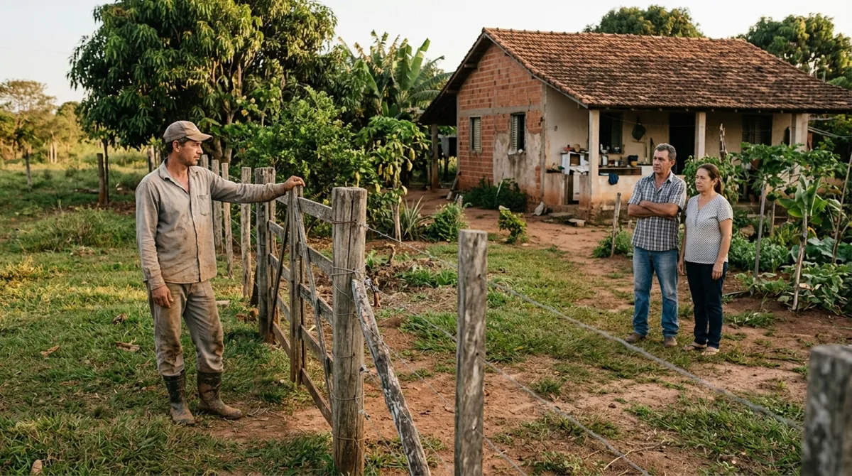 Família deixa uma pequena chácara aos cuidados de um conhecido por quase duas décadas e só quando decide vender o imóvel descobre que ele passou a alegar posse própria sobre parte do terreno