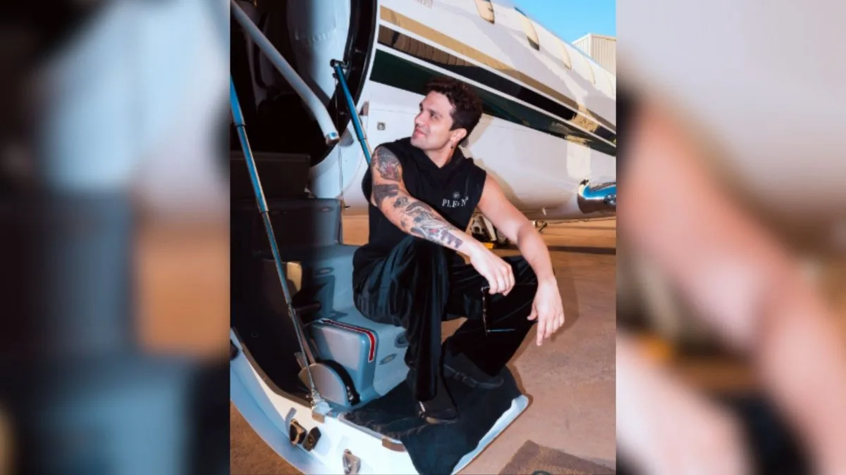 Novo jatinho de luxo de Luan Santana é avaliado em R$ 35 milhões; modelo também é usado por Zé Felipe e Virginia Fonseca