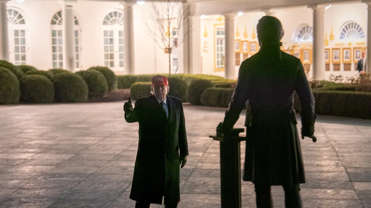 Trump’s Rose Garden Makeover Had Help From Hitler Hoarder