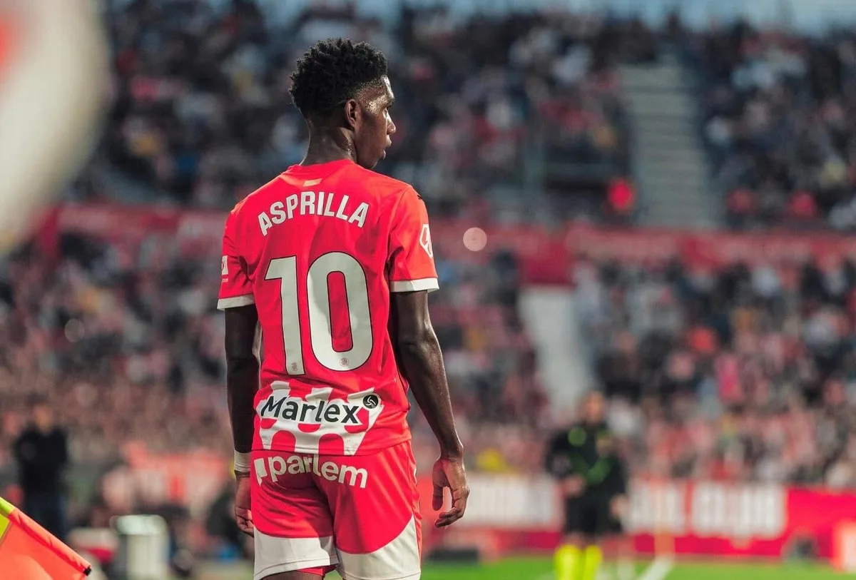 Yaser Asprilla ya no se quedaría en Girona de España y sería prioridad de un equipo del fútbol francés