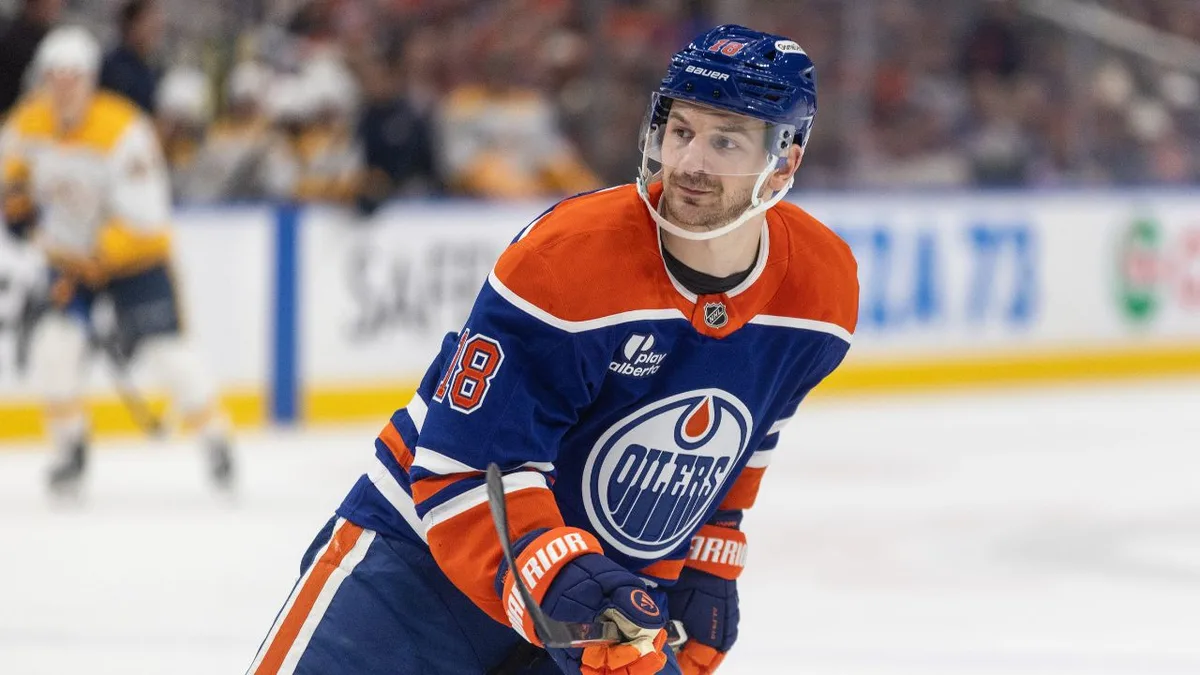 Oilers expect Zach Hyman to return Tuesday vs. Kings, Babcock says