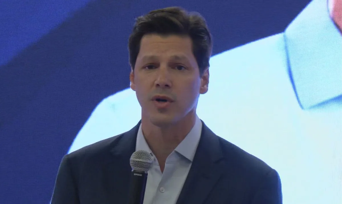 Daniel Vilela fala sobre reflexos de reforma tributária em Goiás durante sabatina organizada por fórum empresarial