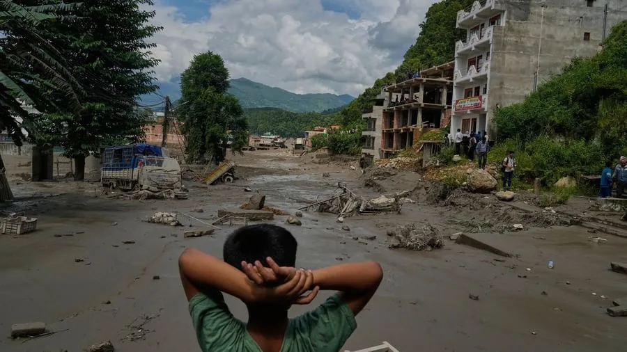 Klimawandel: Analyse: Erderwärmung erhöhte Risiko für Sturzflut im Nepal
