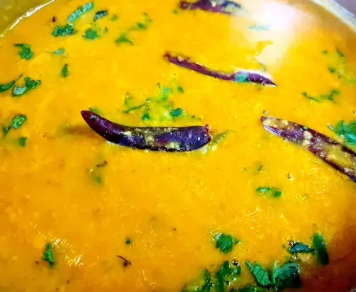 Delve into the delightful flavours of Kasuri Methi Moong Dhal