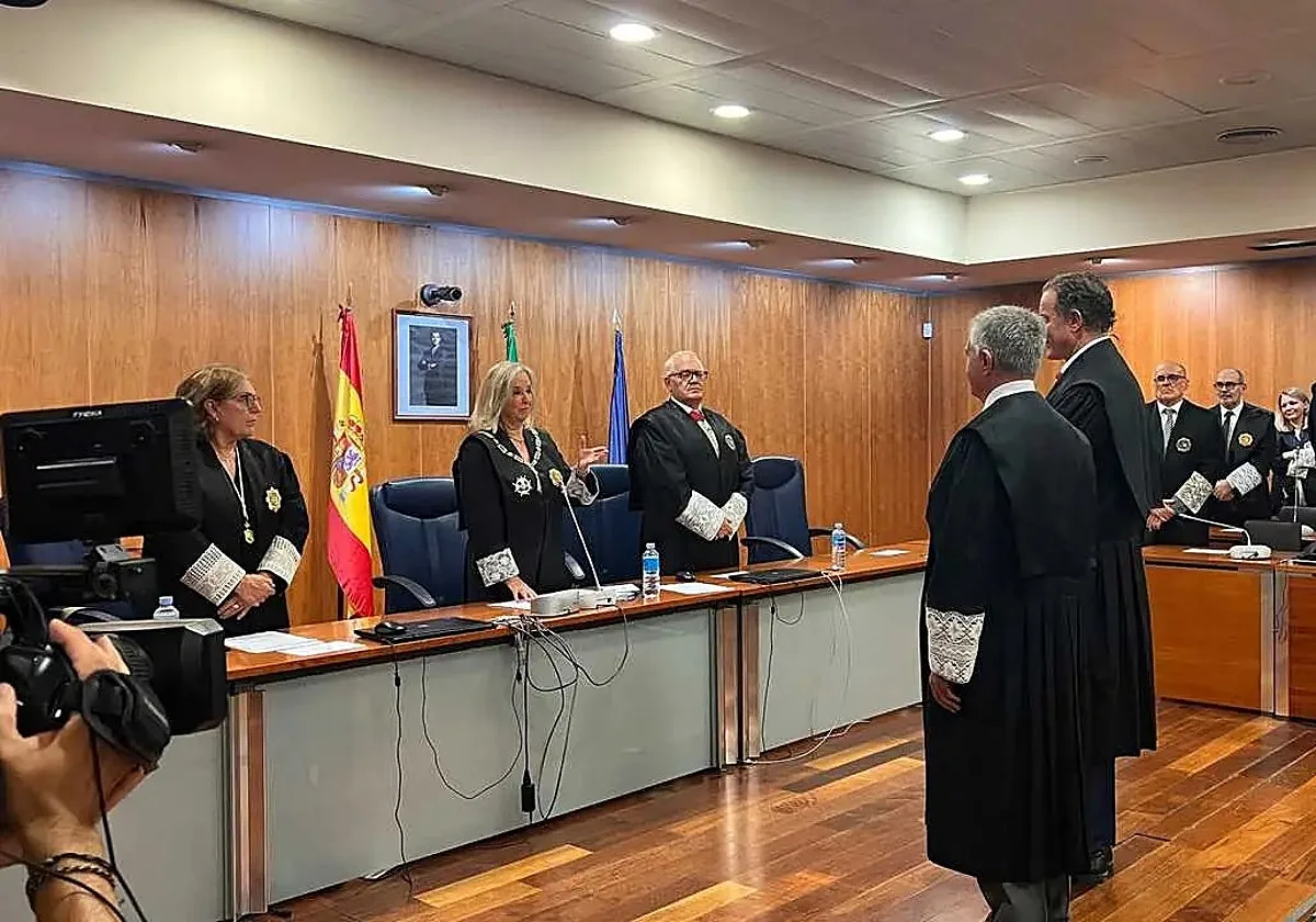 Fernando Germán Benítez toma posesión como nuevo fiscal jefe de Málaga: «Conozco esta administración como nadie»