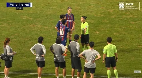 WK리그 심판, 경기 중 지소연에 '예민해, 생리하나봐' 발언 논란