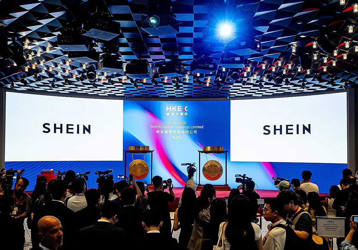Shein se desploma hasta un 10% en su debut en la Bolsa de Hong Kong