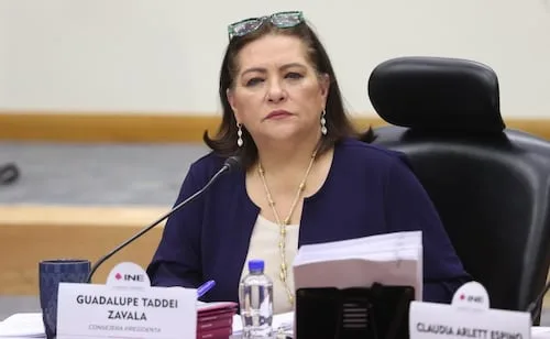 Taddei respalda a consejeros electorales ante denuncia de Alito Moreno en EU; defiende independencia del INE