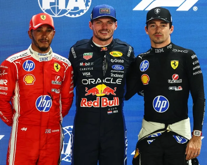 Max Verstappen takes F1 Singapore GP pole from Leclerc after sprint win