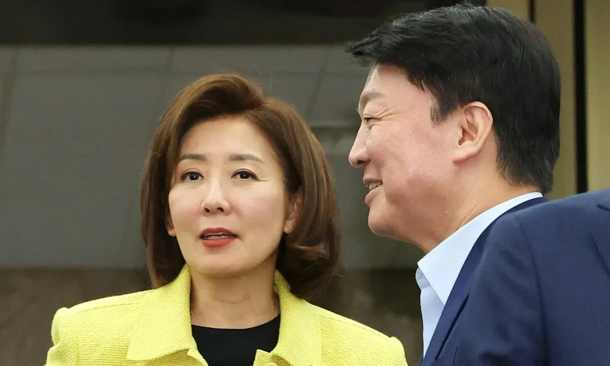 ‘정청래 미국 비자 지연’에 나경원 “한미동맹의 파탄”, 안철수 “이재명 정부 거부”