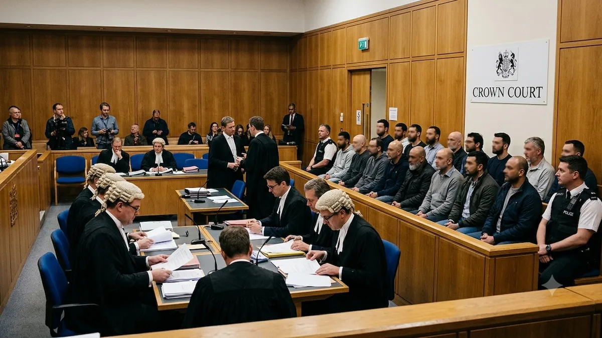 UK Man, 12 Others Accused Of Drugging, Raping Wife Face Trial