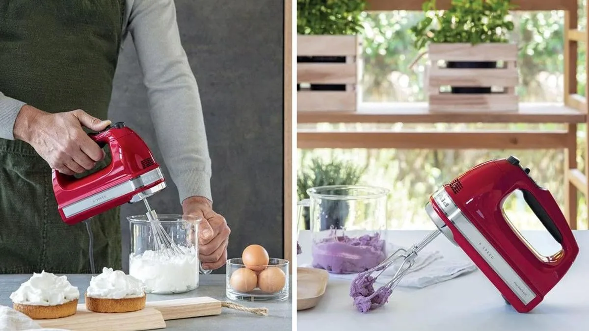 Save 25 per cent on hand mixer by Kitchenaid shoppers love for perfect cakes: ‘This thing is a beauty’