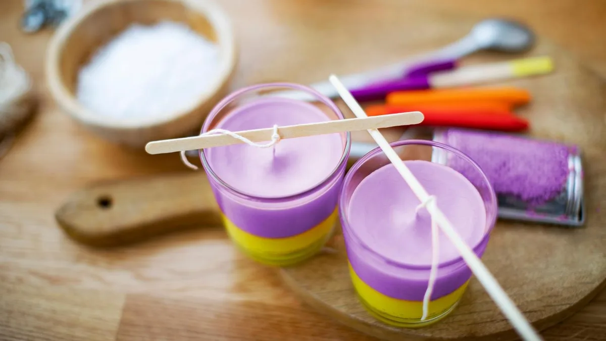 Kreatives Handwerk: Leuchtende Unikate: Wie Sie Ihre eigenen Kerzen herstellen