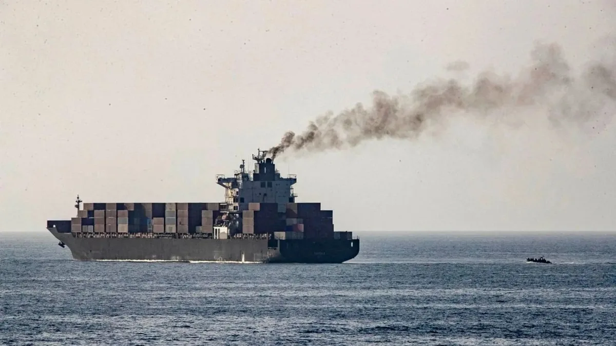 Panama-flagged ship with 24 crew members sinks off Odisha coast