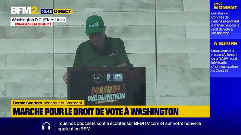 États-Unis: Bernie Sanders critique Donald Trump qui "propage des théories du complot insensées sur la fraude électorale"
