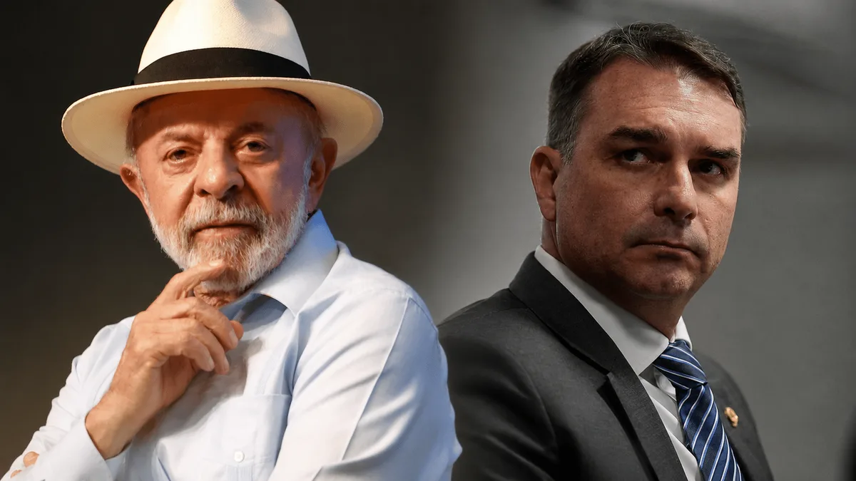 Indexa/Broadcast: mais uma pesquisa mostra Lula e Flávio Bolsonaro empatados no 2º turno