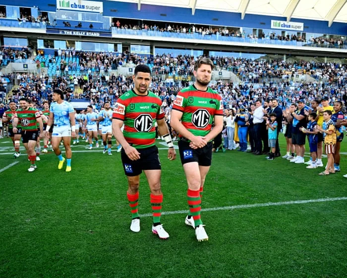 Emotional scenes as Jai Arrow appears for Souths three months after MND diagnosis
