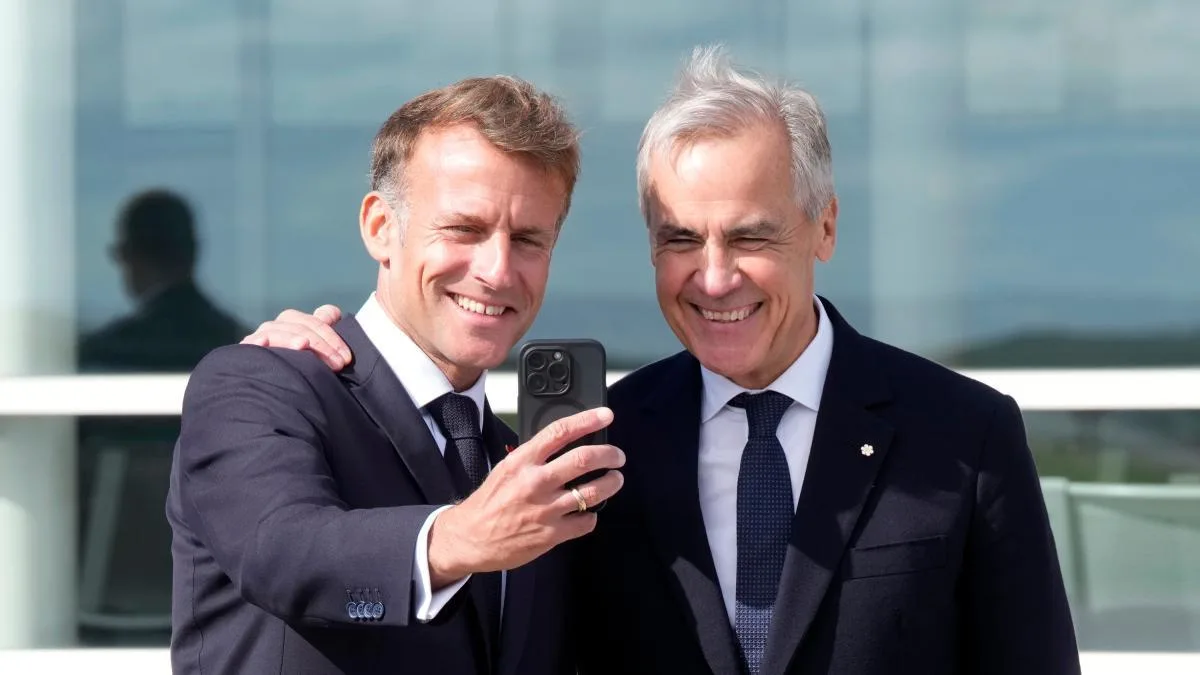 Macron y Carney desafían a Trump: “Nuestra amistad es una fortaleza”