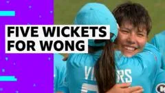 Wong takes first ODI five-wicket haul for England