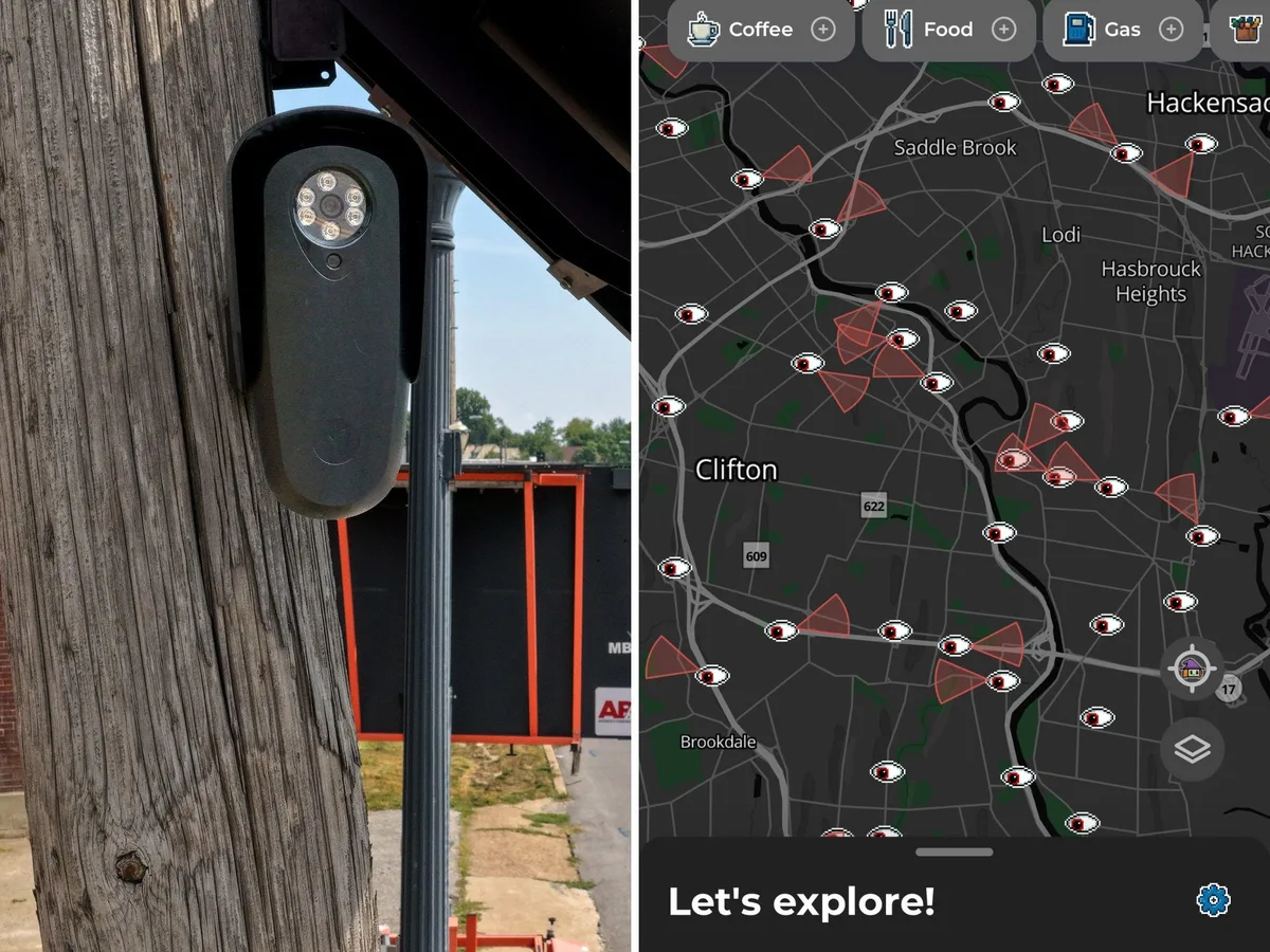MapQuest now shows you Flock and other license plate reader cameras on your route