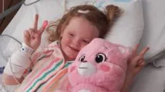 Girl gets tumour diagnosis 12 hours after eye test