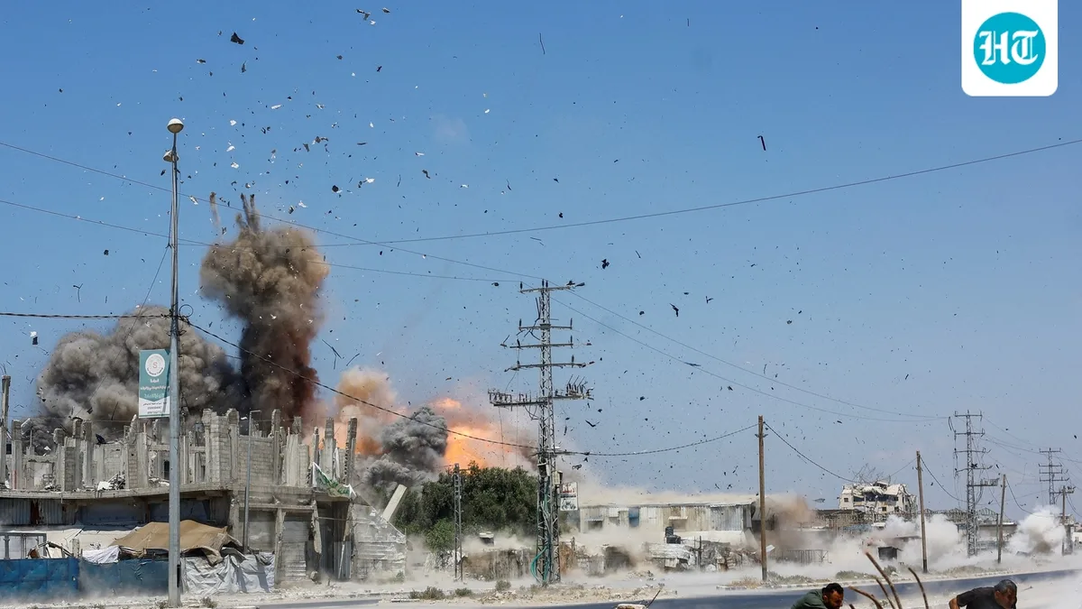 Israeli airstrikes in Gaza kill two people, including 4-year-old boy, medics say