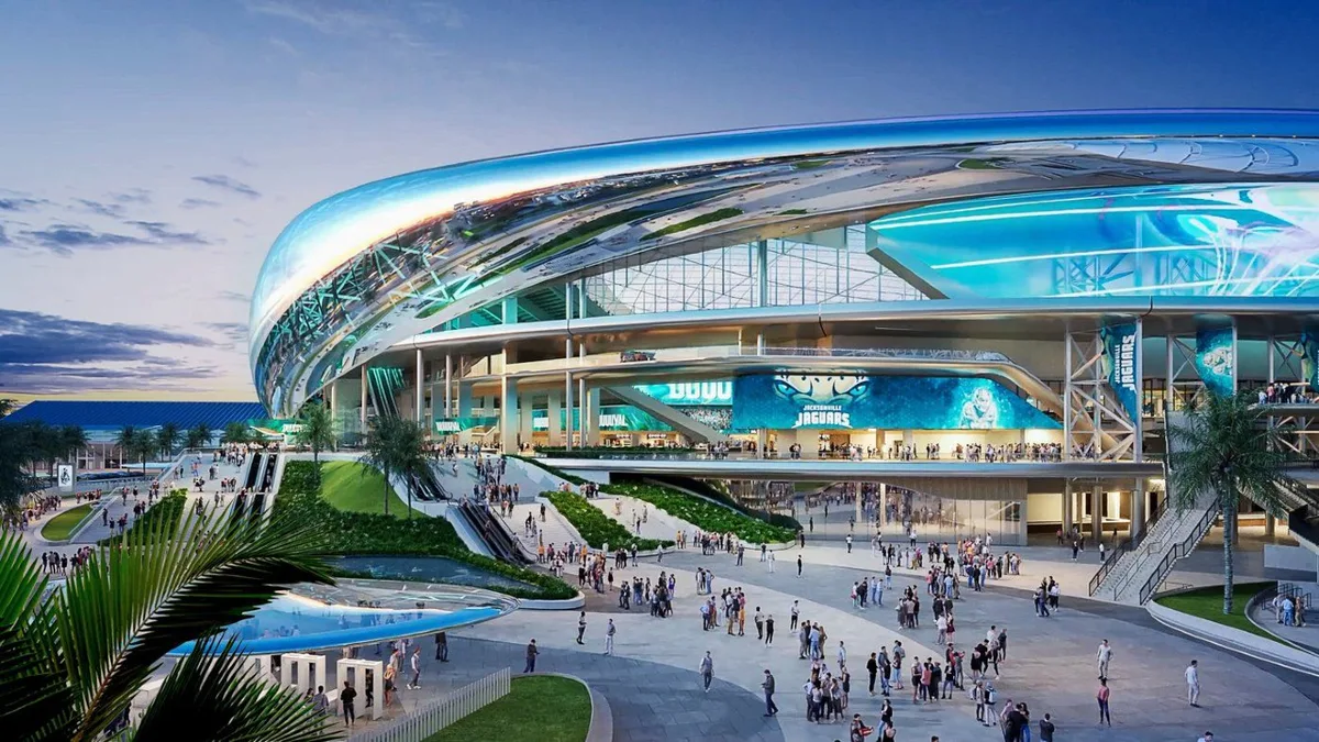 Jaguars prepare for home season under construction with stadium getting renovated