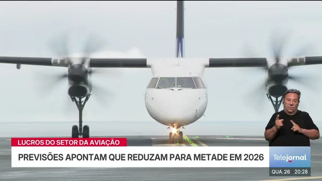 Lucros do setor da aviação deverão reduzir para metade este ano