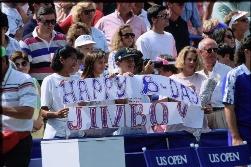 Avant Gaël Monfils, Jimmy Connors a aussi fêté ses 40 ans en night session à Flushing Meadows