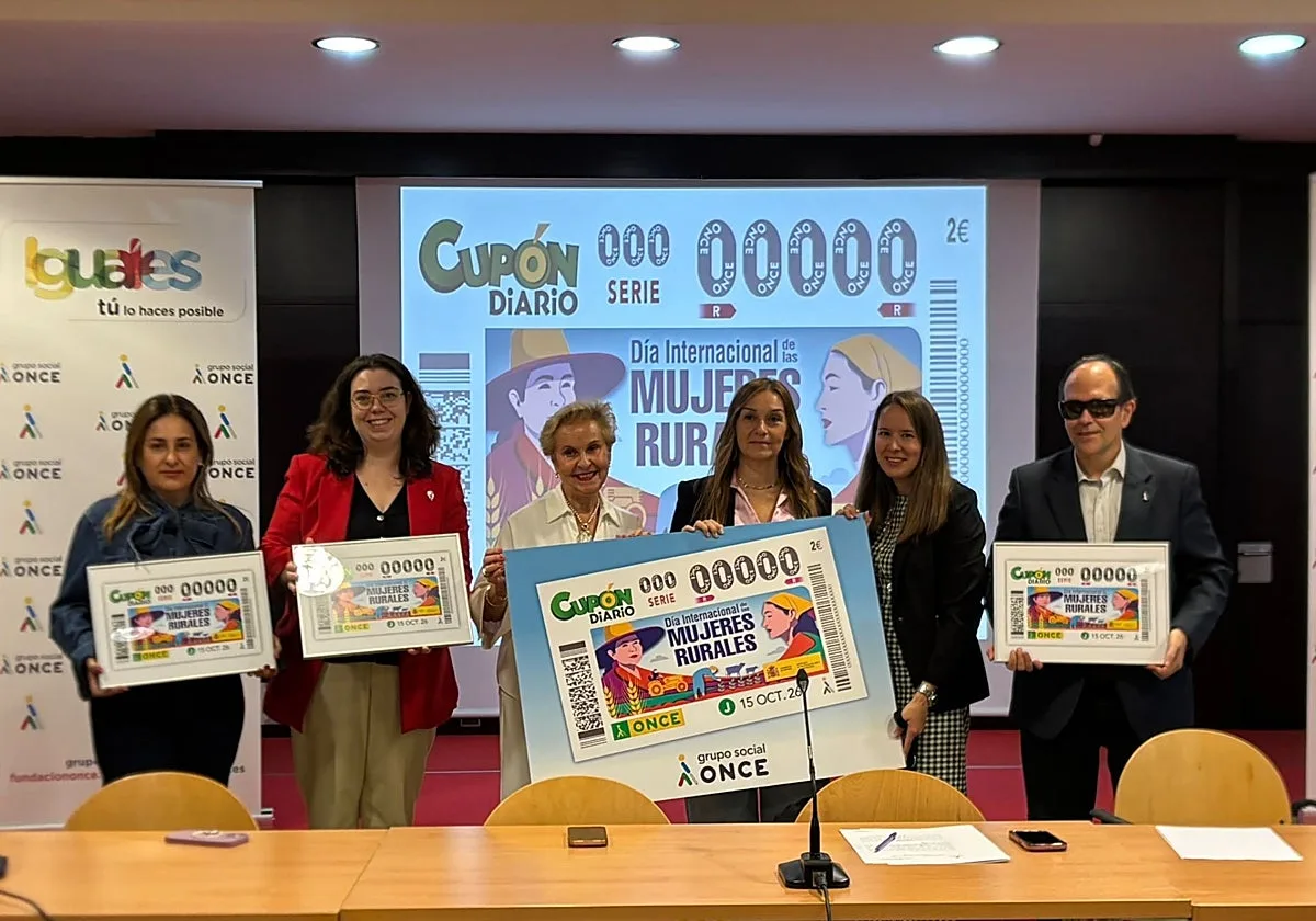El cupón de la ONCE visibiliza a las mujeres rurales y su contribución al desarrollo del medio rural