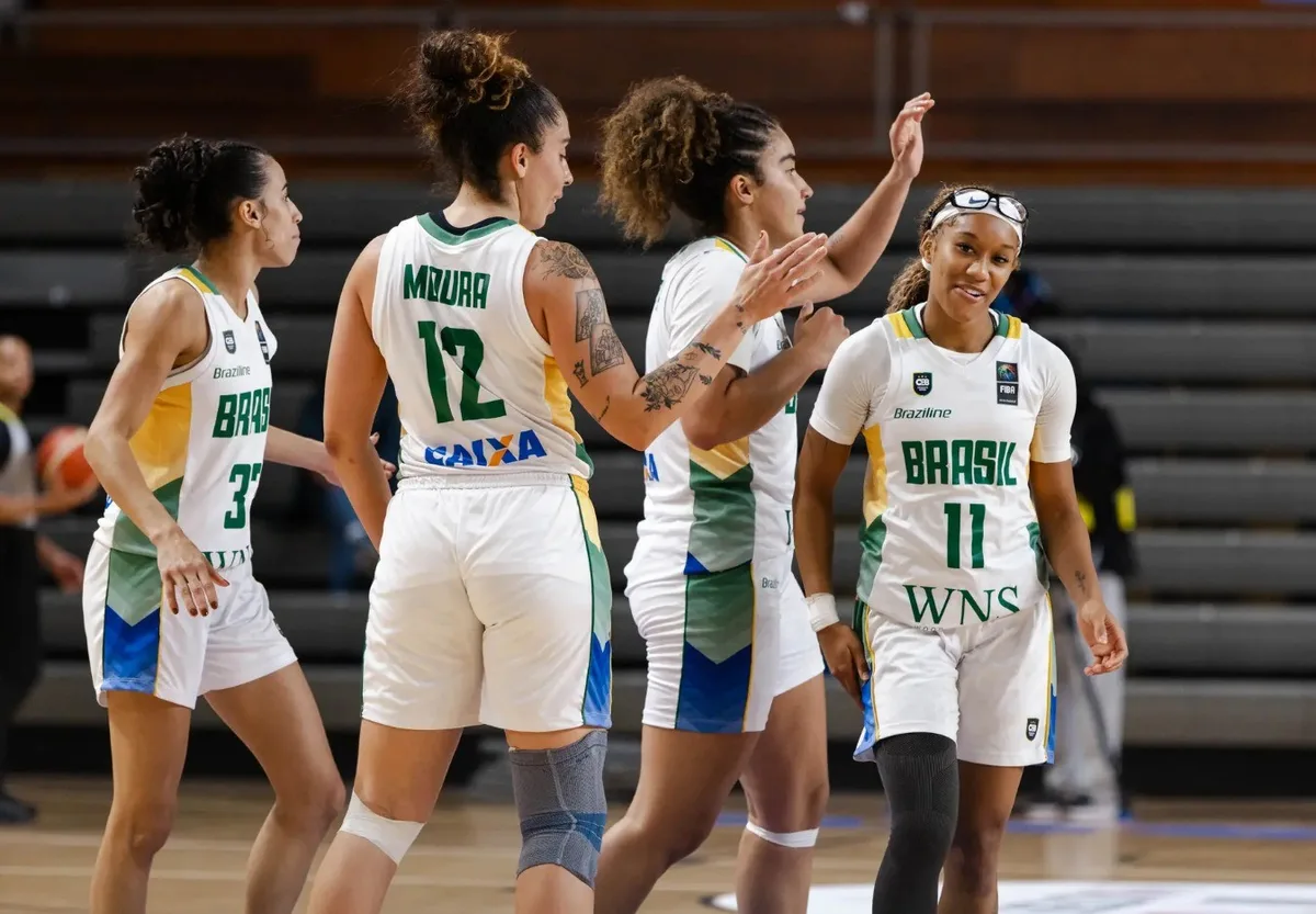 Seleção feminina de basquete busca vaga antecipada para Los Angeles 2028 no México