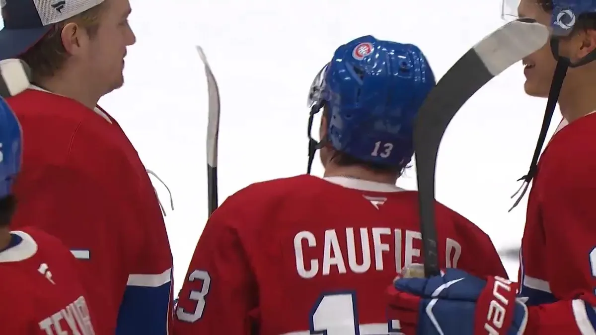 Canadiens’ Caufield thrills Trois-Rivieres crowd with overtime winner
