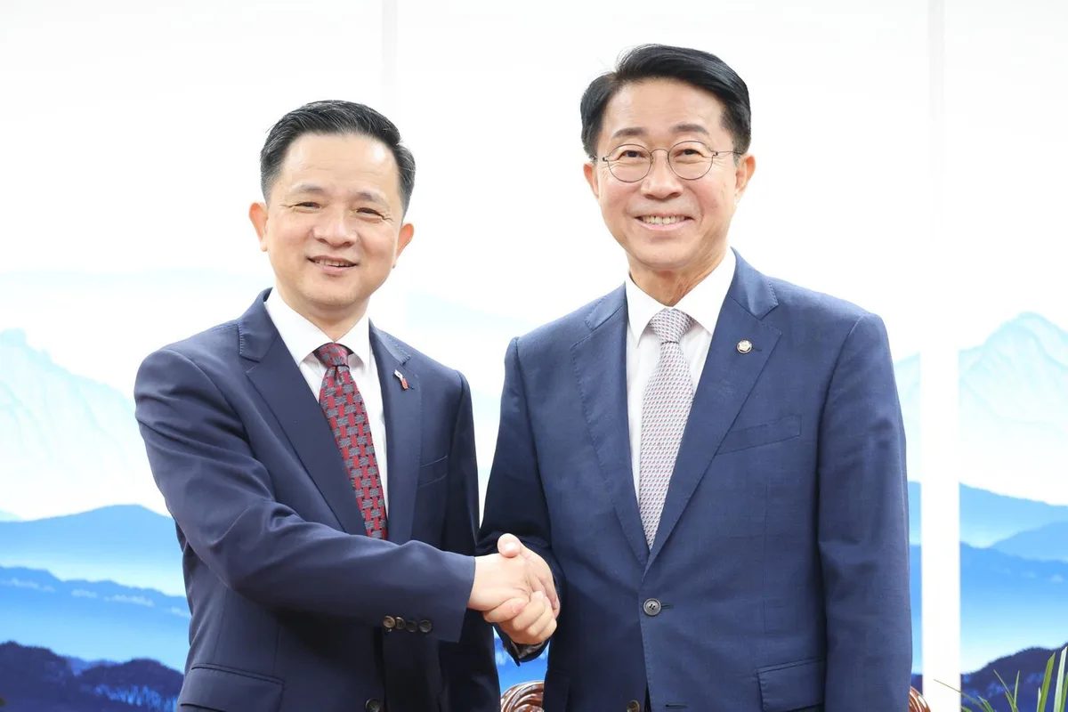 다이빙 中대사, 조의장 만나 “李 11월 APEC 참석 기대”