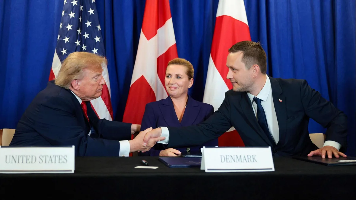 Grönland, USA und Dänemark unterzeichnen Sicherheitsabkommen