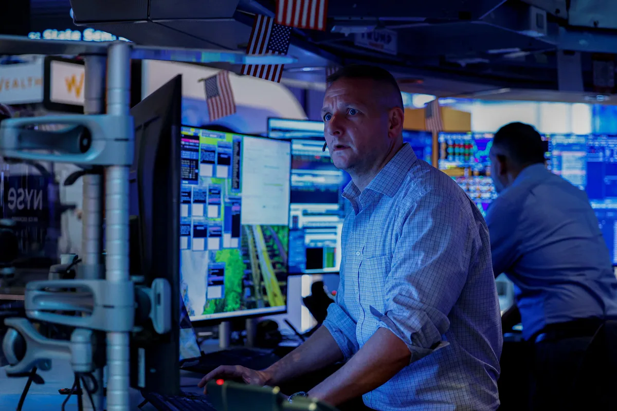 Wall Street ends down as calls for AI slowdown pummel chipmakers