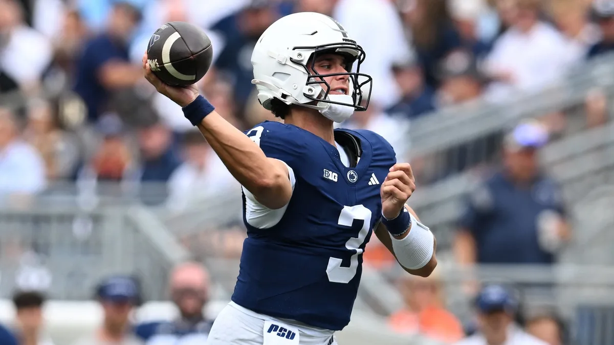 Becht, defense power No. 14 Penn State past Buffalo, 55-13