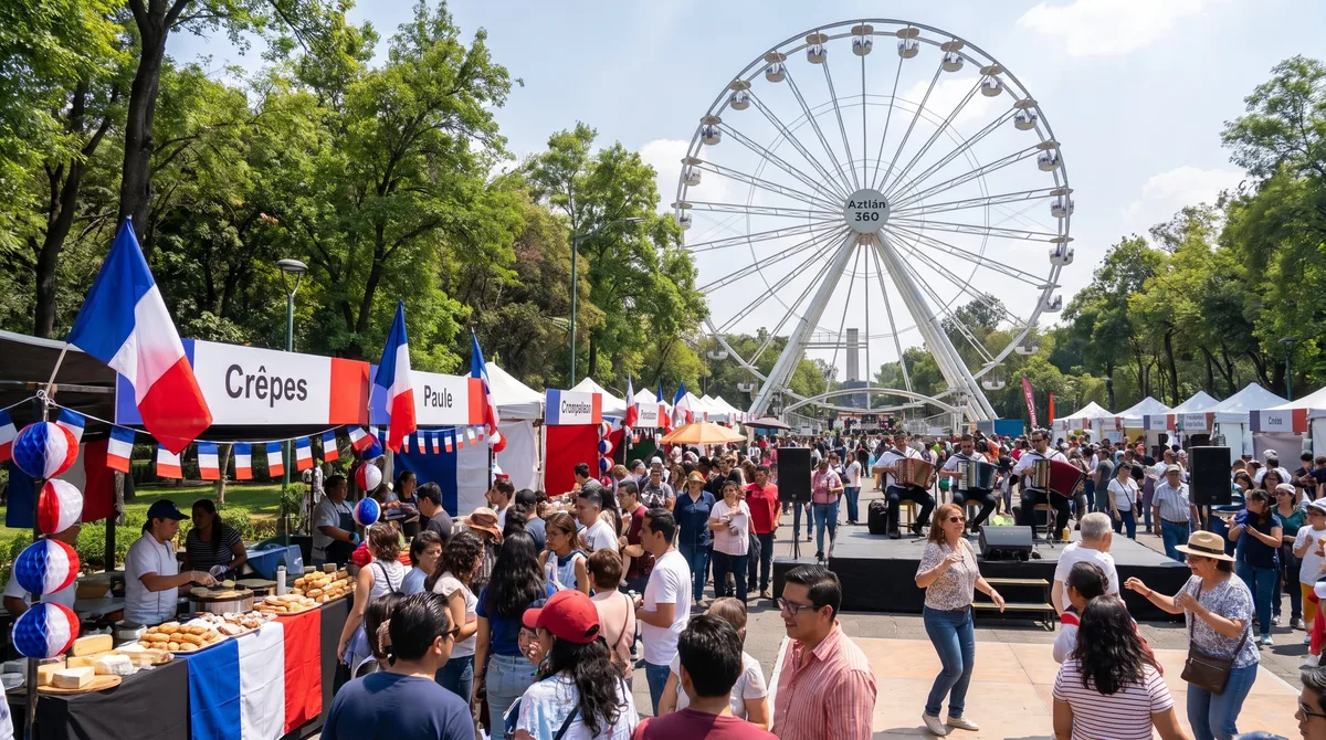 Vive el Festival de Francia en Aztlán: dos días de gastronomía, música y actividades en CDMX