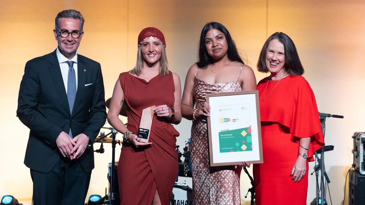 City of Kwinana recognised for innovative waste education at WasteSorted Awards