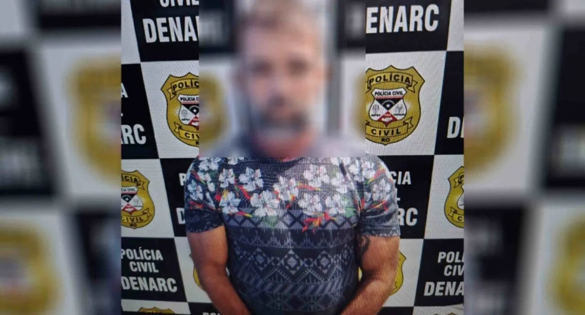 Foragido apontado como uma das lideranças do CV no Acre é preso com 21 kg de drogas em Porto Velho